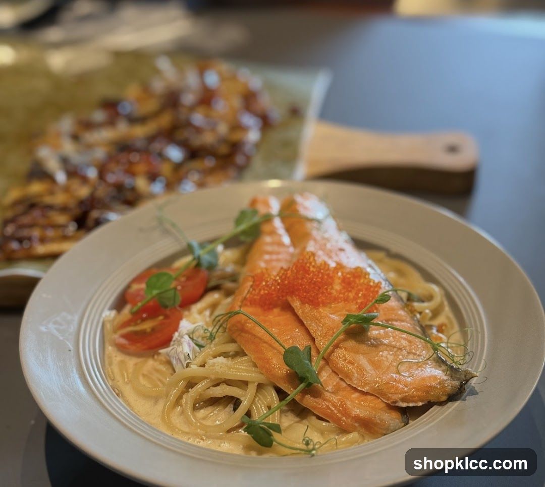 Salmon Pasta