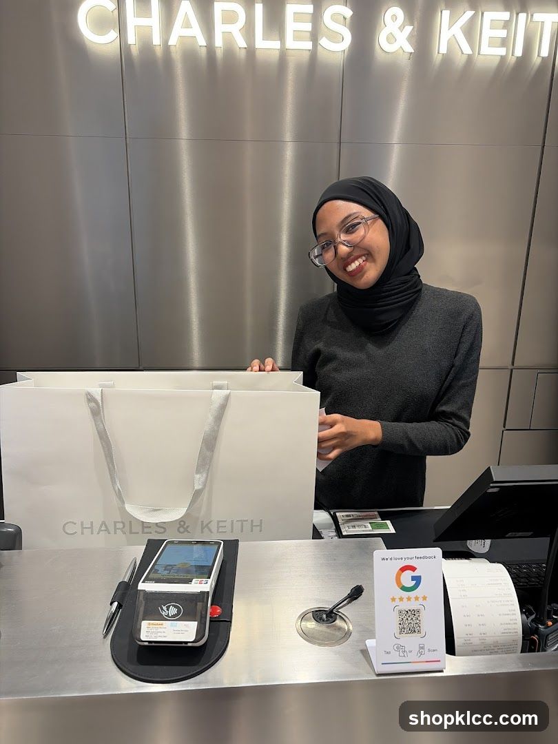 Retail Employee at Checkout