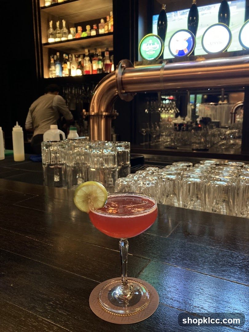 Cocktail at the Bar