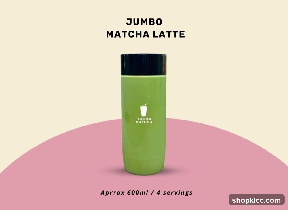 Jumbo Matcha Latte
