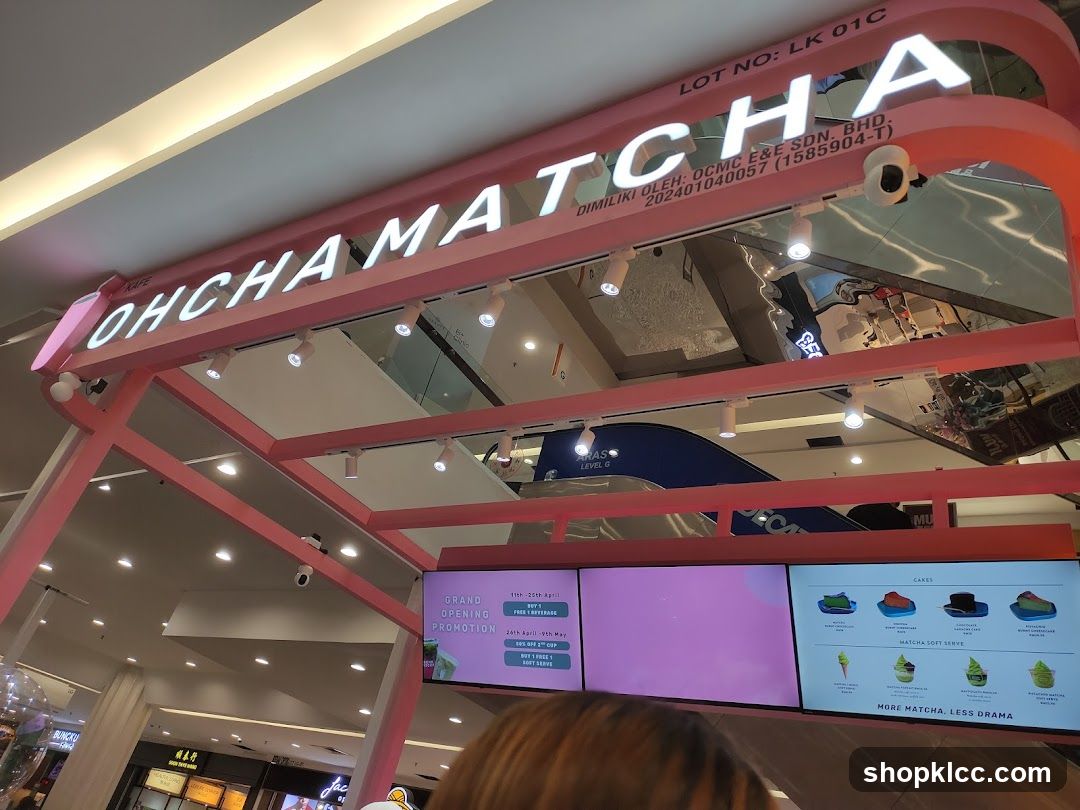 Ohcha Matcha Storefront