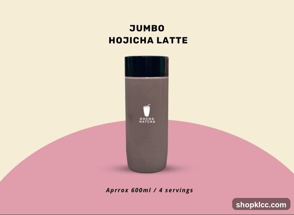 Jumbo Hojicha Latte