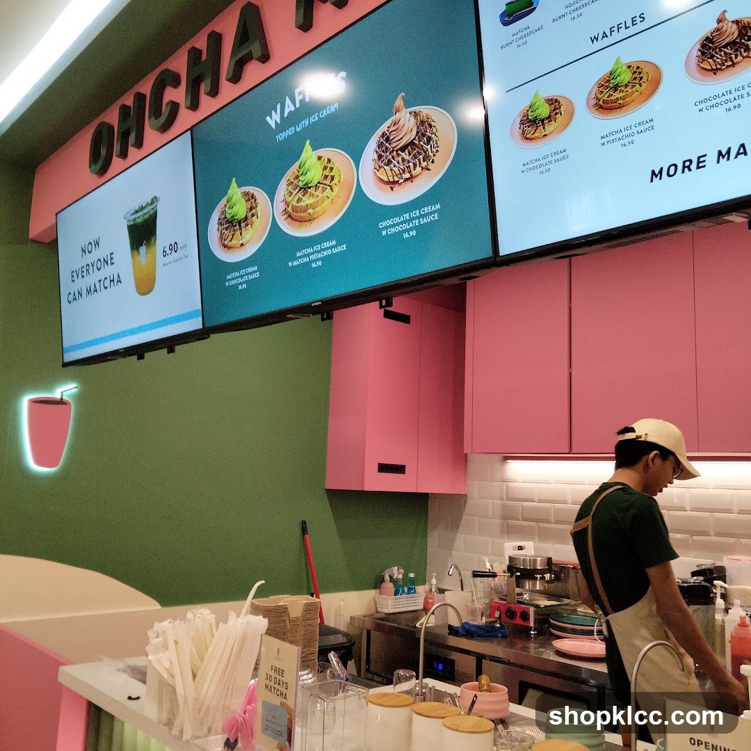 Oncha Menu Display