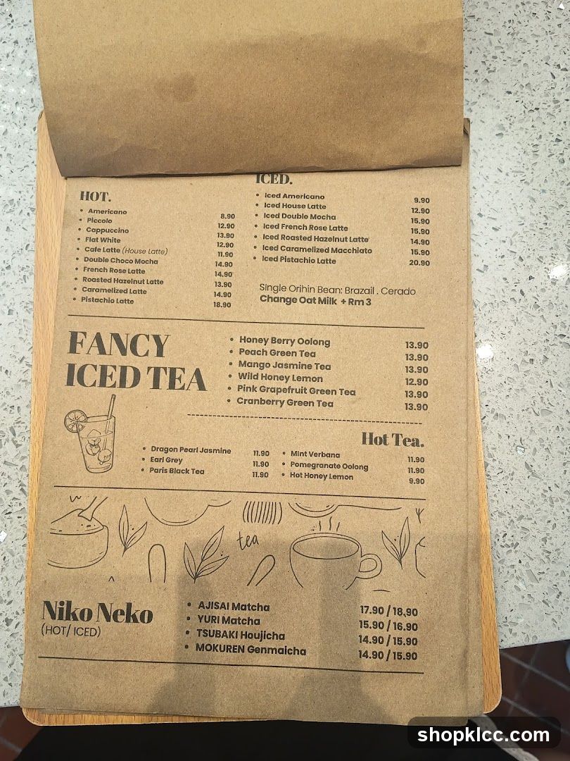 Niko Neko Menu