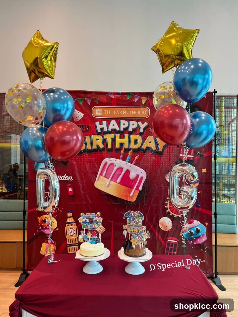 Birthday Party Setup