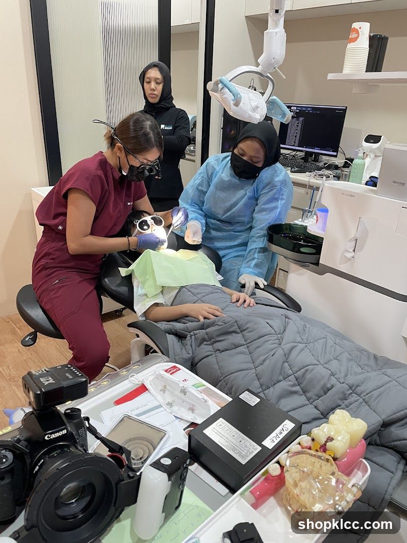 Dental Clinic Interior Scene