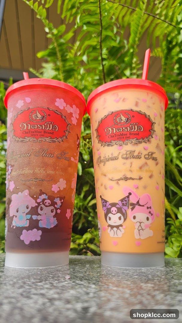 Two Thai Iced Teas