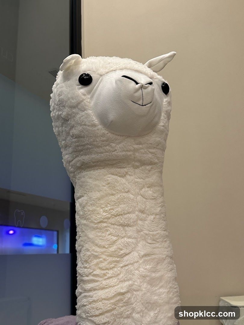 White Alpaca Plush Toy