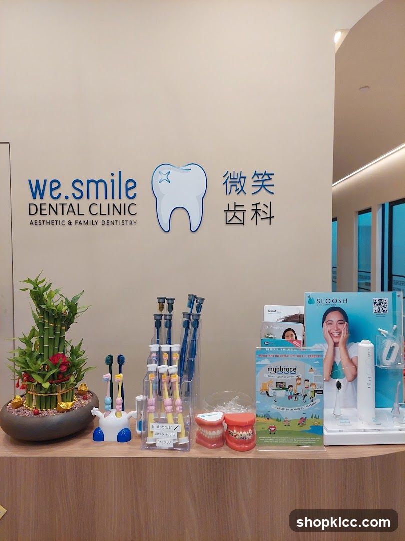 Dental Clinic Interior Display