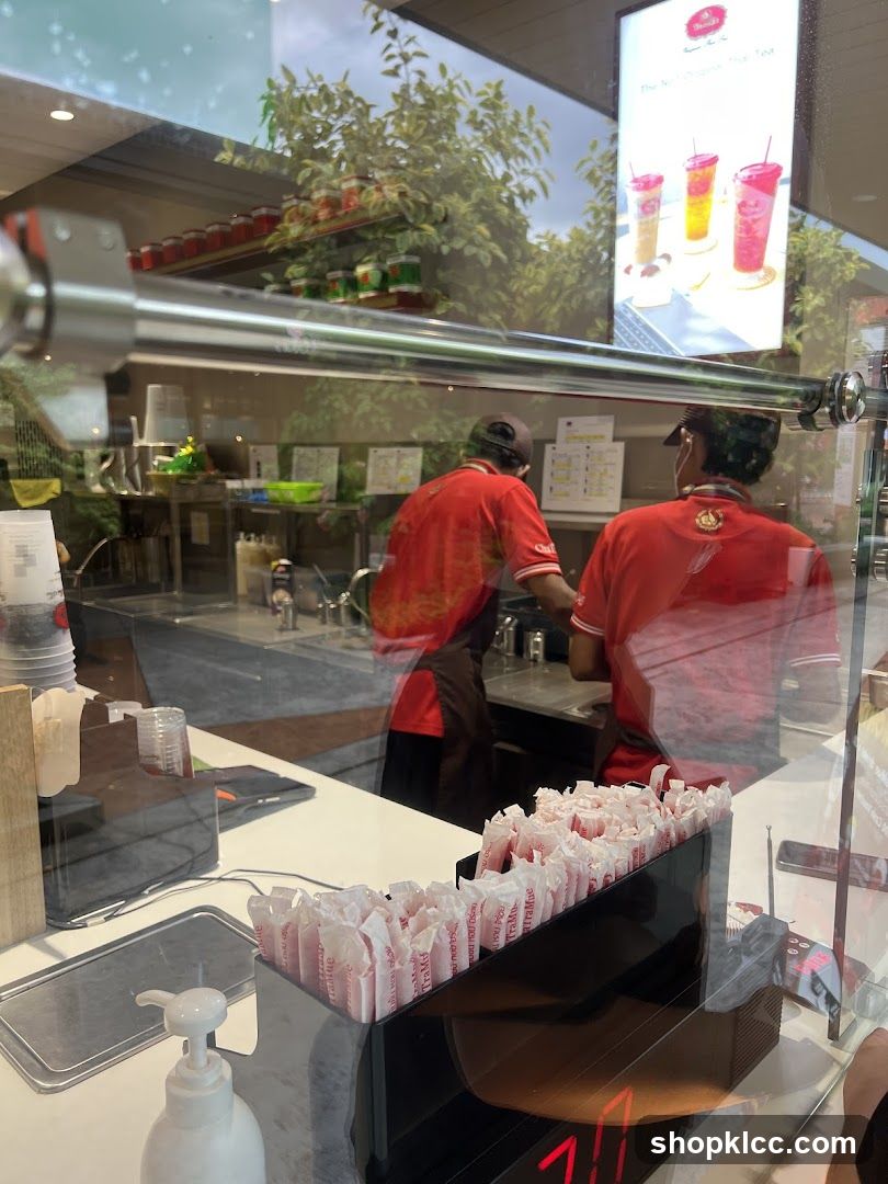 Beverage Shop Counter