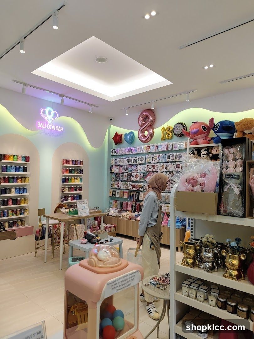 Party Supply Store Interior