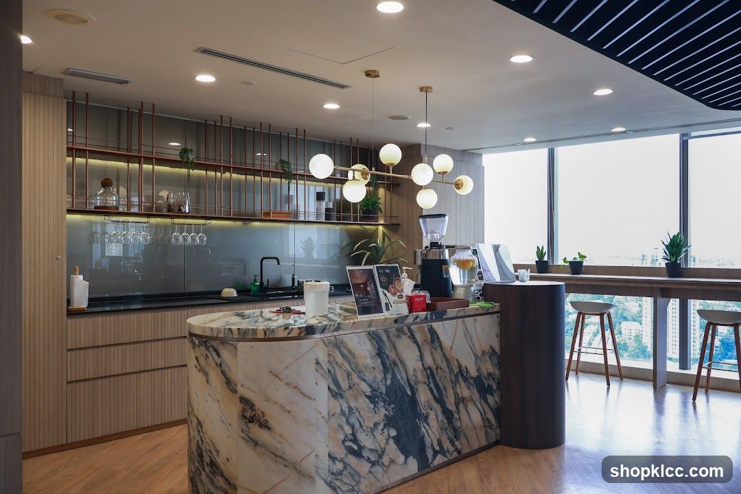 Modern Coffee Bar Interior