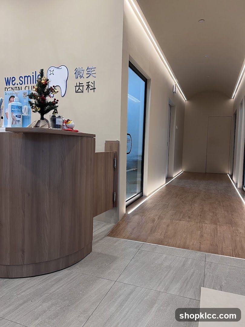 Dental Clinic Interior Reception Area