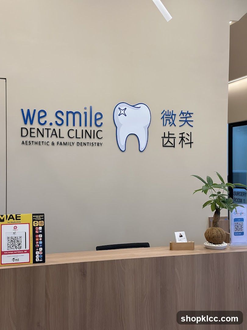 Dental Clinic Reception Area