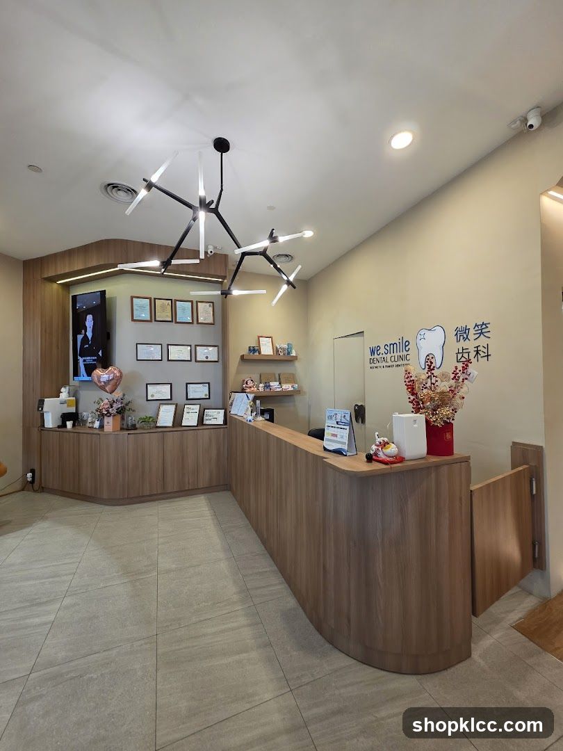 Dental Clinic Reception Area