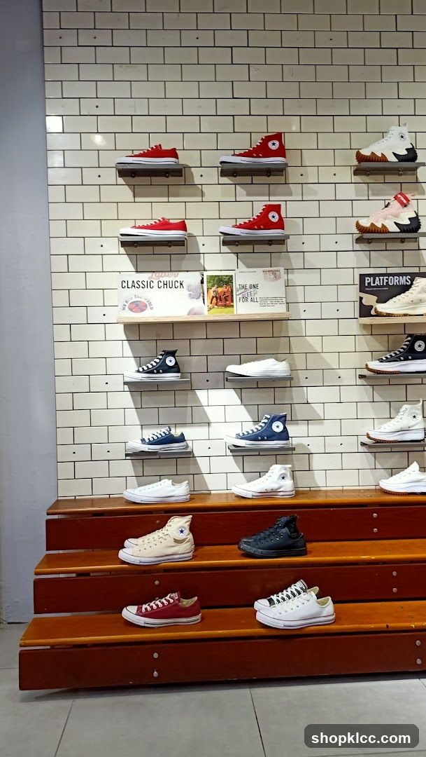 Converse Shoe Display