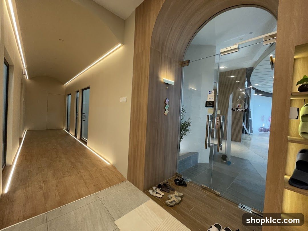 Interior Hallway with Shoe Storage