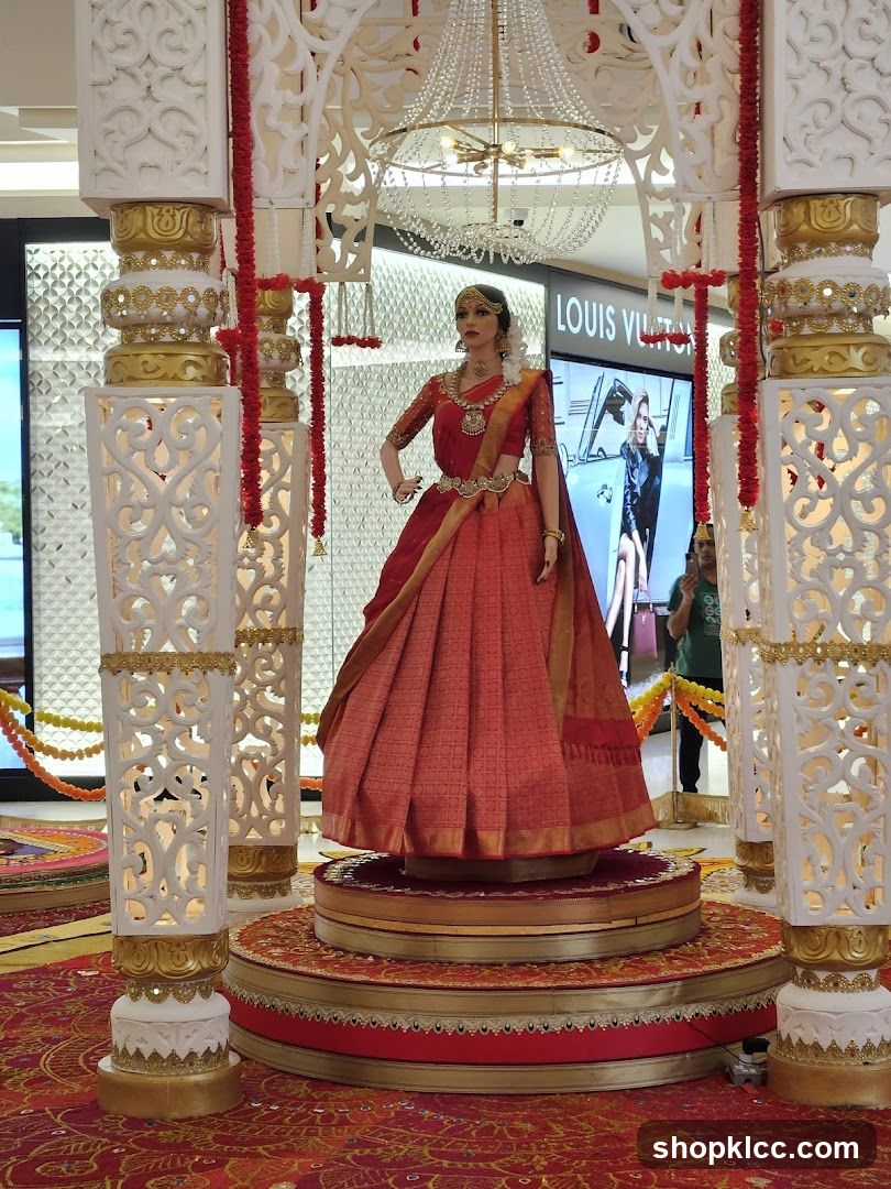 Mannequin in Traditional Indian Attire