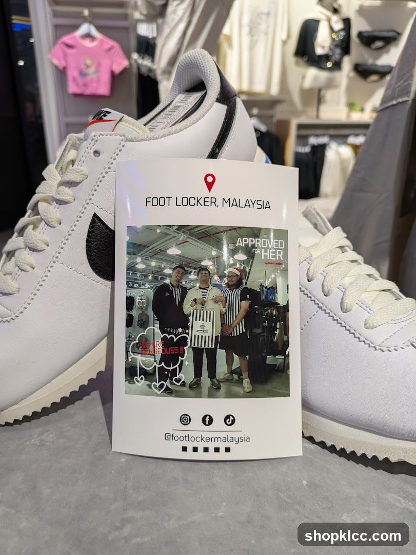 Foot Locker Malaysia Promotional Card