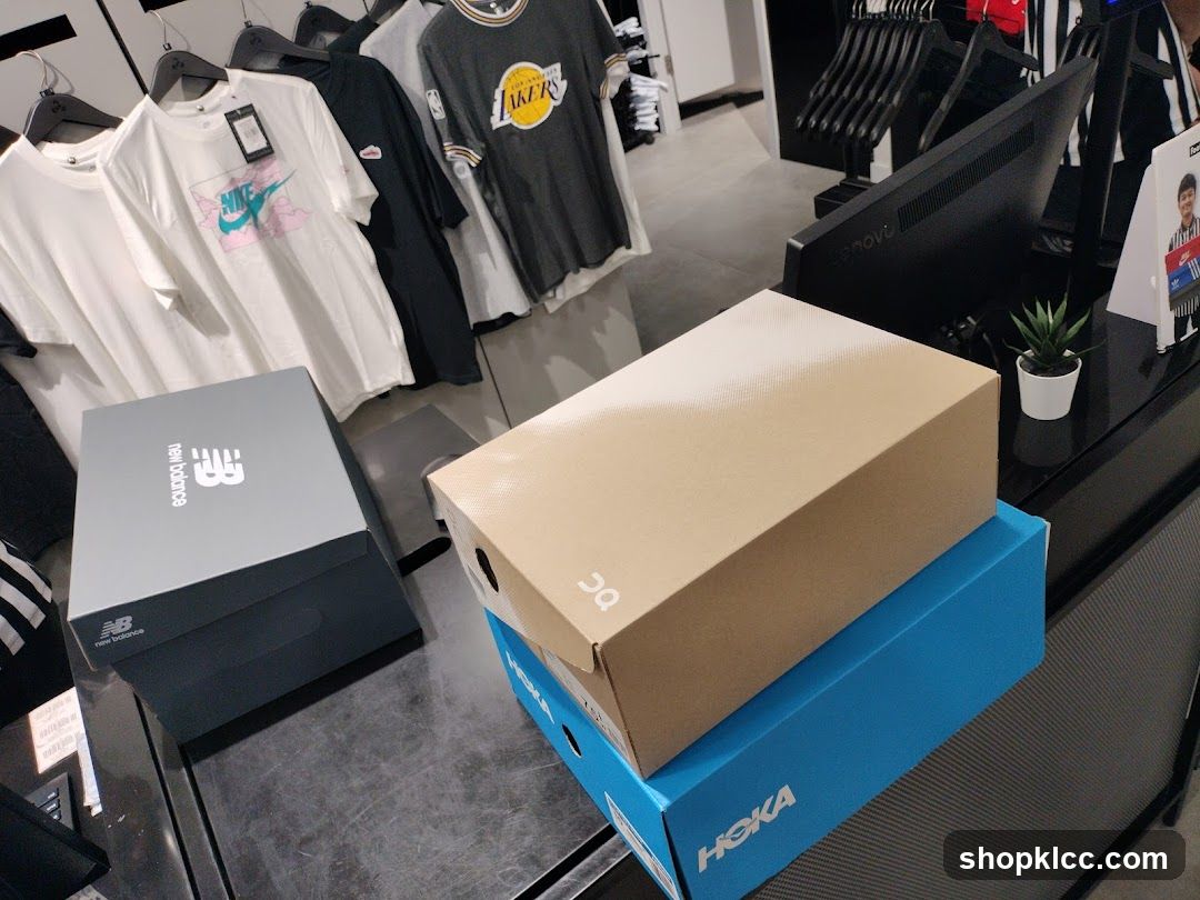 Shoe Boxes and Apparel