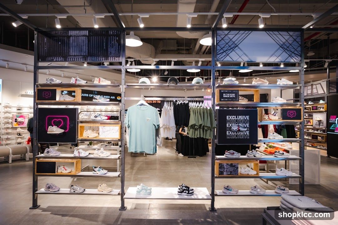 Athletic Shoe Store Display