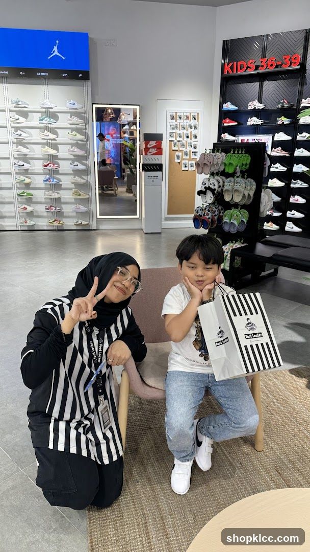 Foot Locker Store Interior