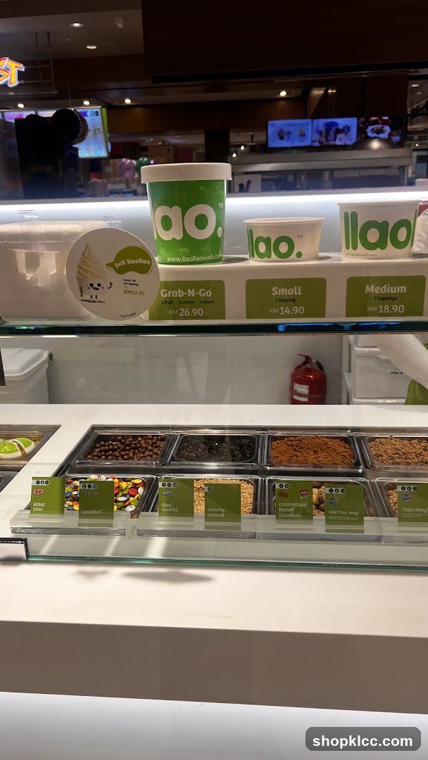 Ice Cream Shop Interior Display