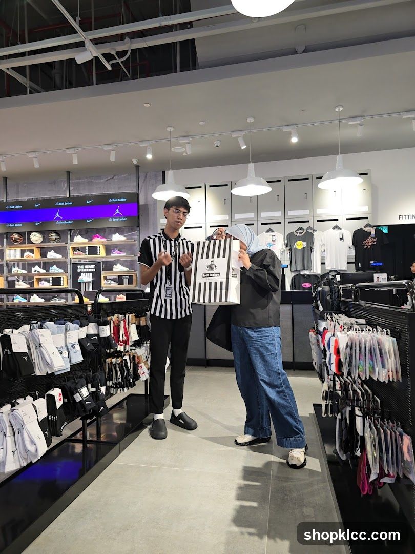 Foot Locker Store Interior