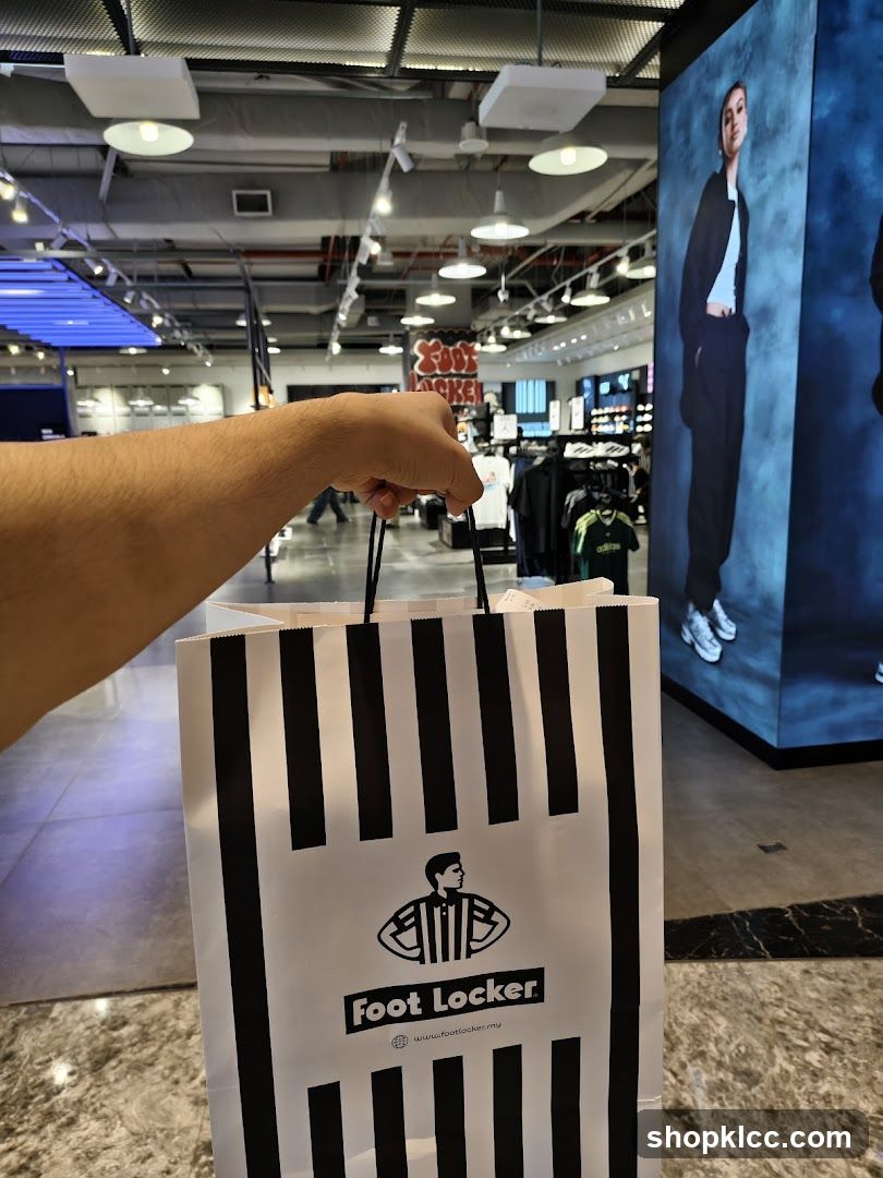 Foot Locker Shopping Bag