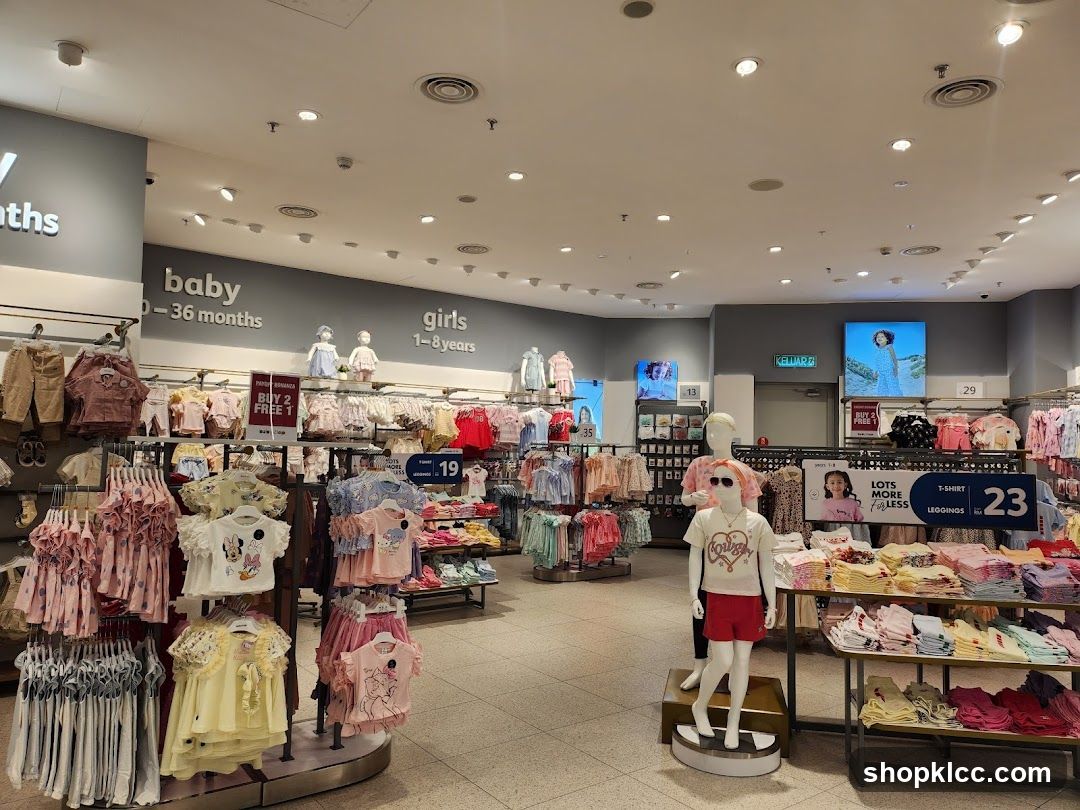 Baby and Girls Clothing Store Interior