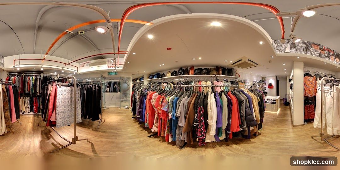 Clothing store interior