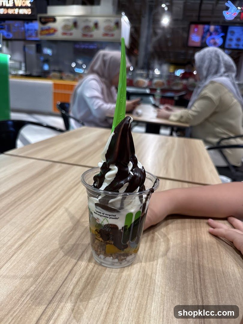 Soft Serve Dessert in Cup