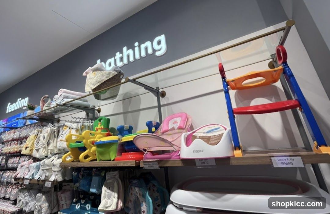 Baby Bathing Section Display