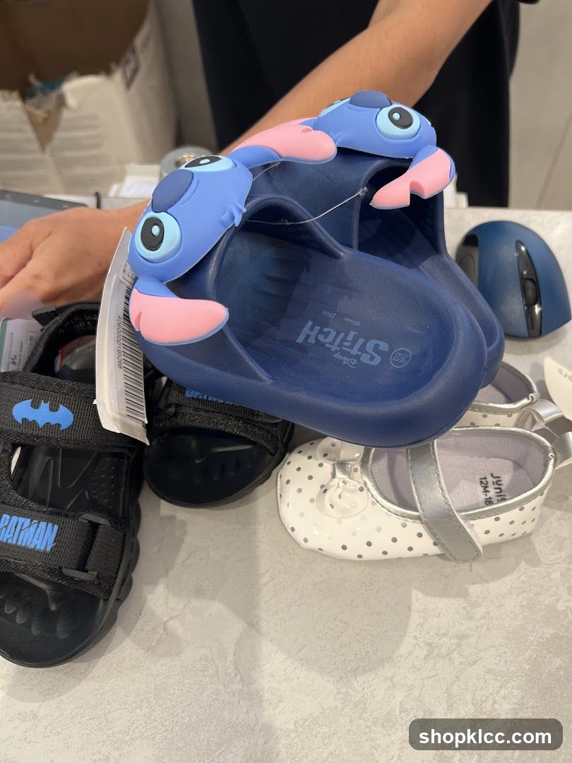 Children's Footwear Display