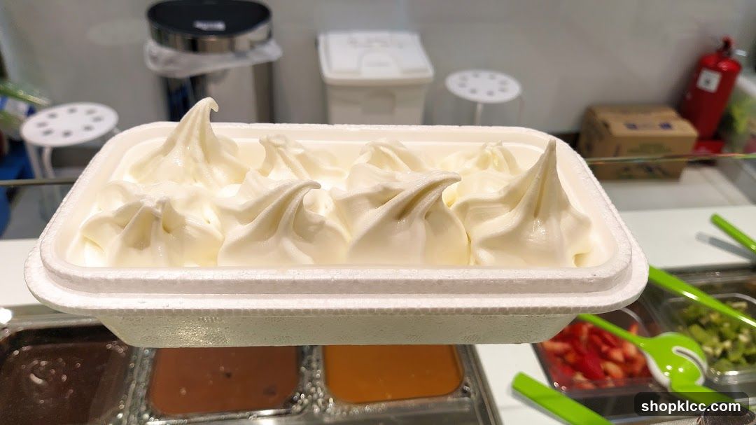 Frozen Dessert Display