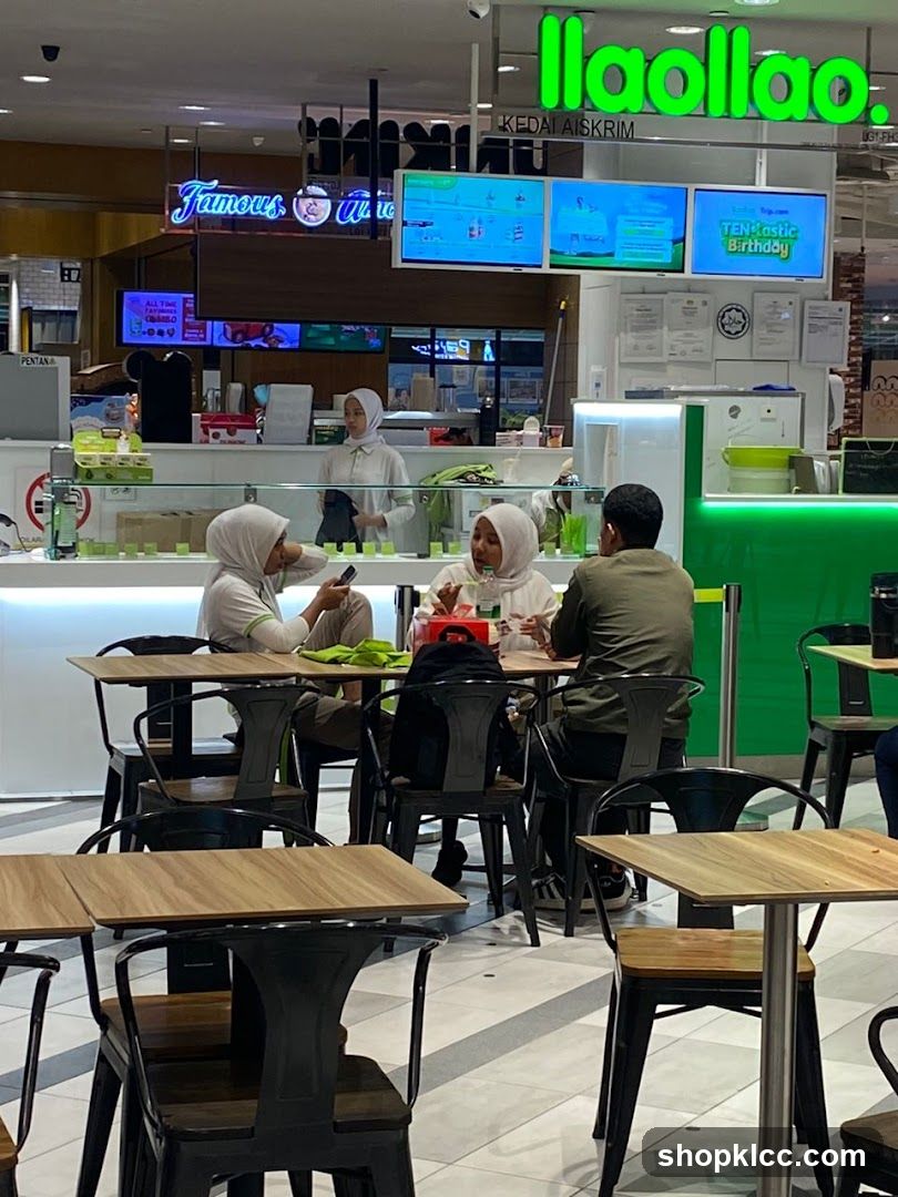 Ice Cream Shop Interior