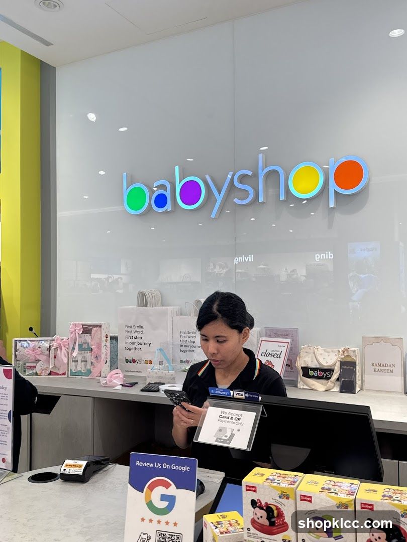 Baby Shop Interior Counter