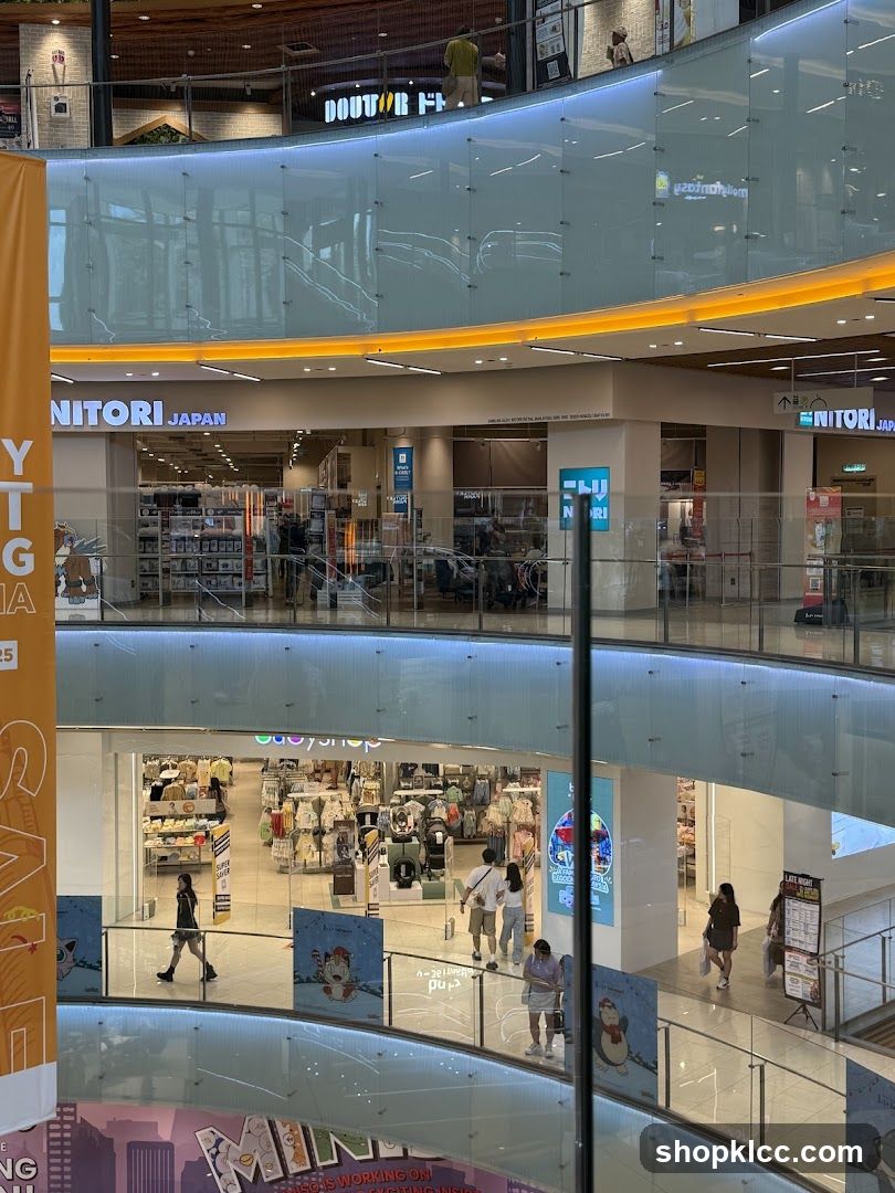 Shopping Mall Interior View