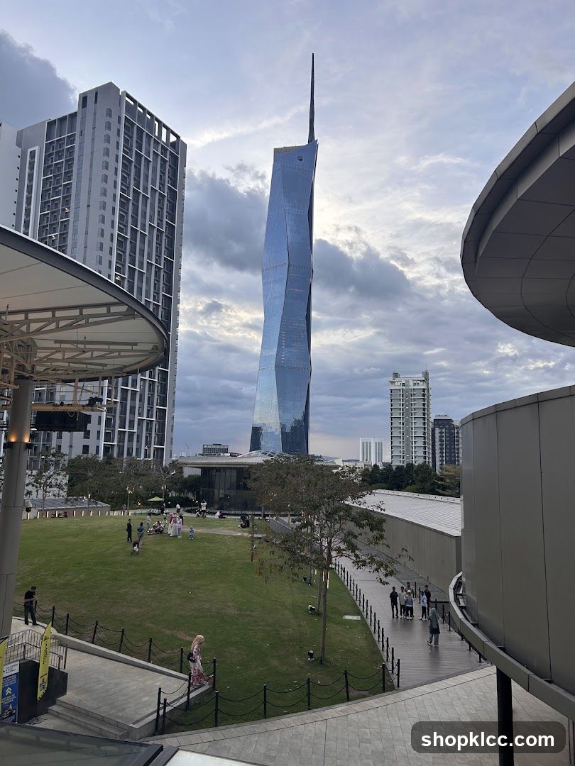 City Skyline View with Skyscraper