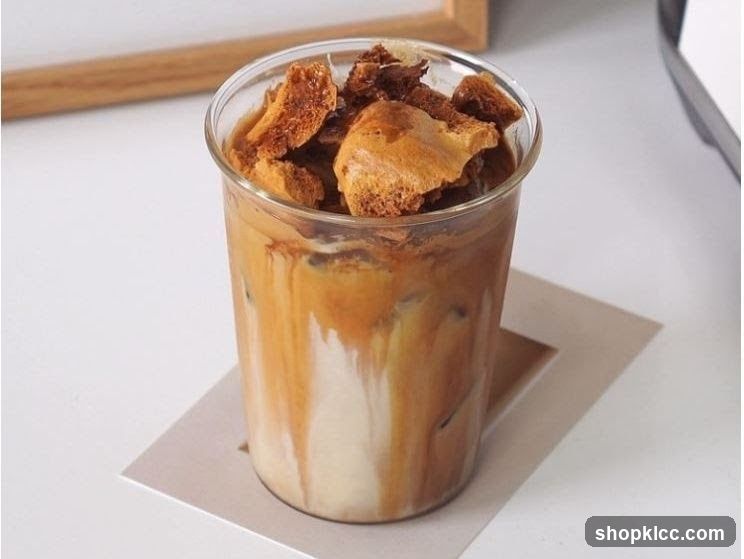 Iced Coffee with Toppings