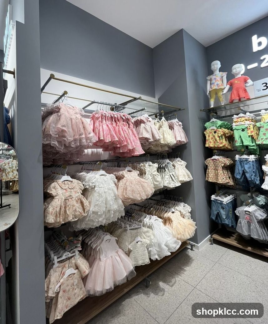 Baby Clothing Store Interior