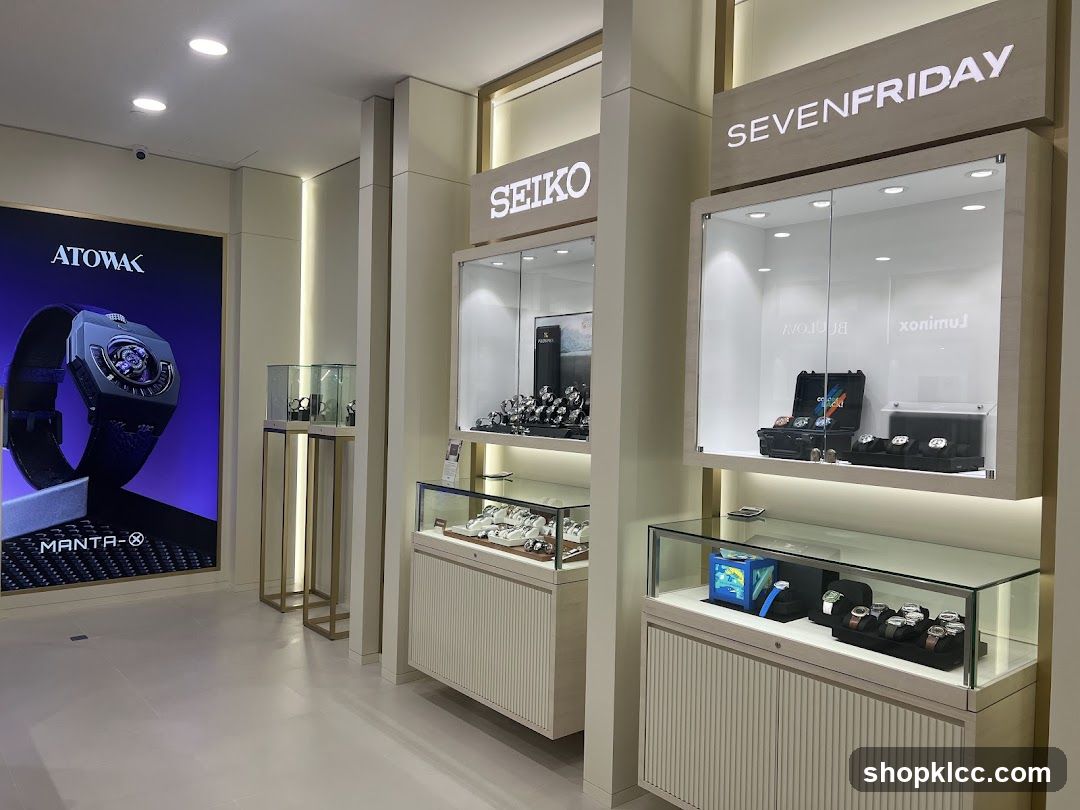 Watch Store Display