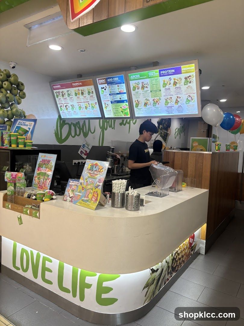 Juice Bar Counter