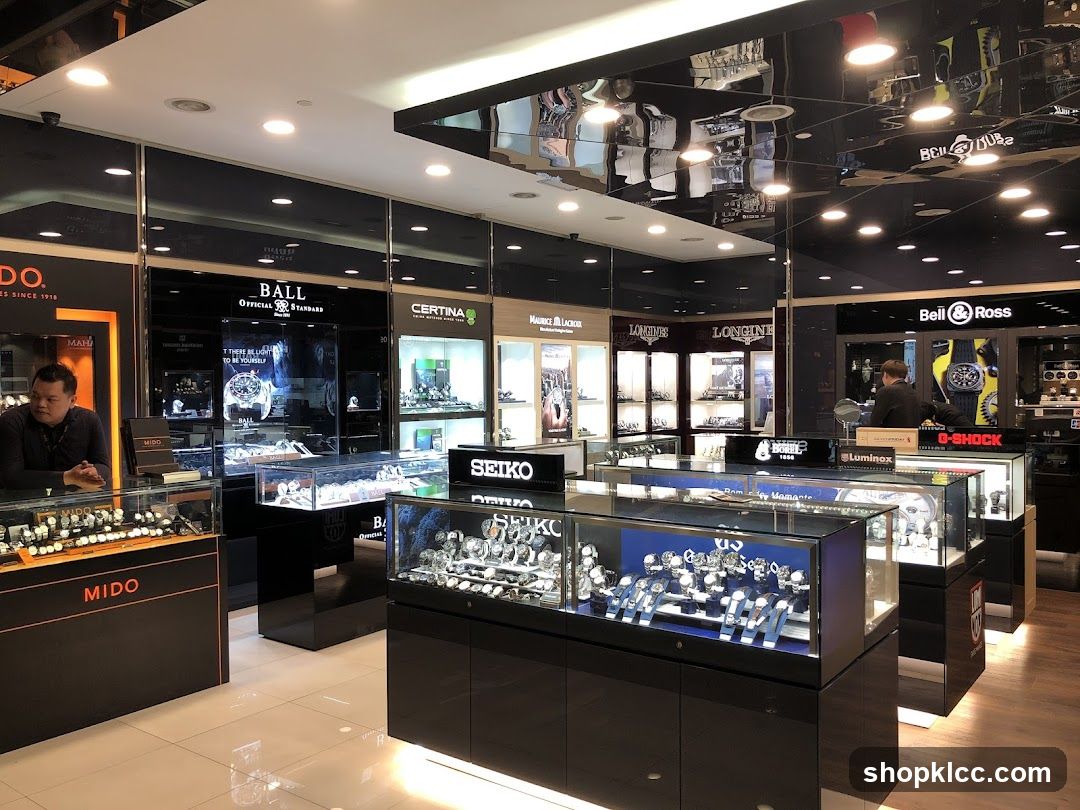 Watch Store Interior