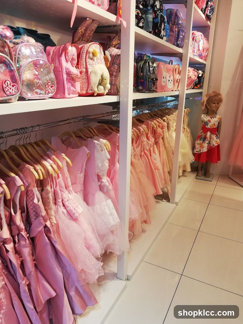 Children's Clothing Store Display