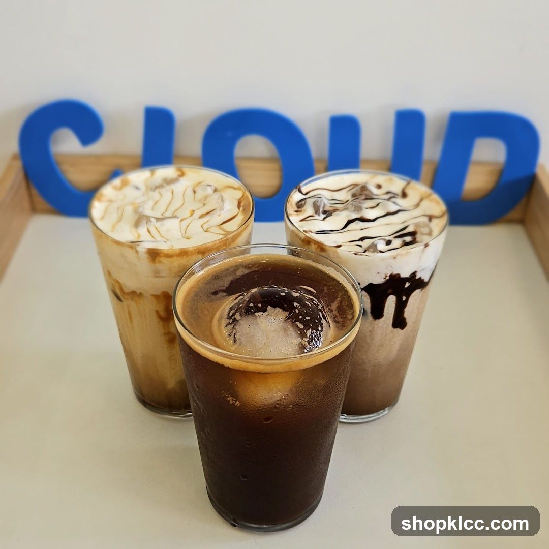 Cloud Coffee Drinks