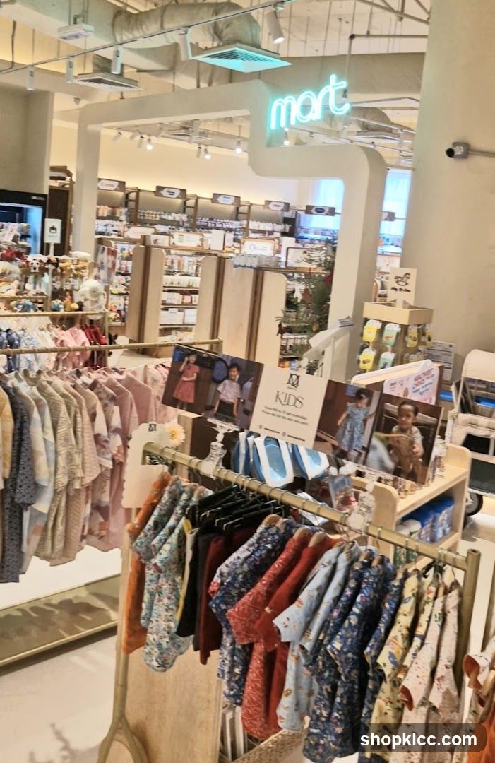 Children's Clothing Store Interior