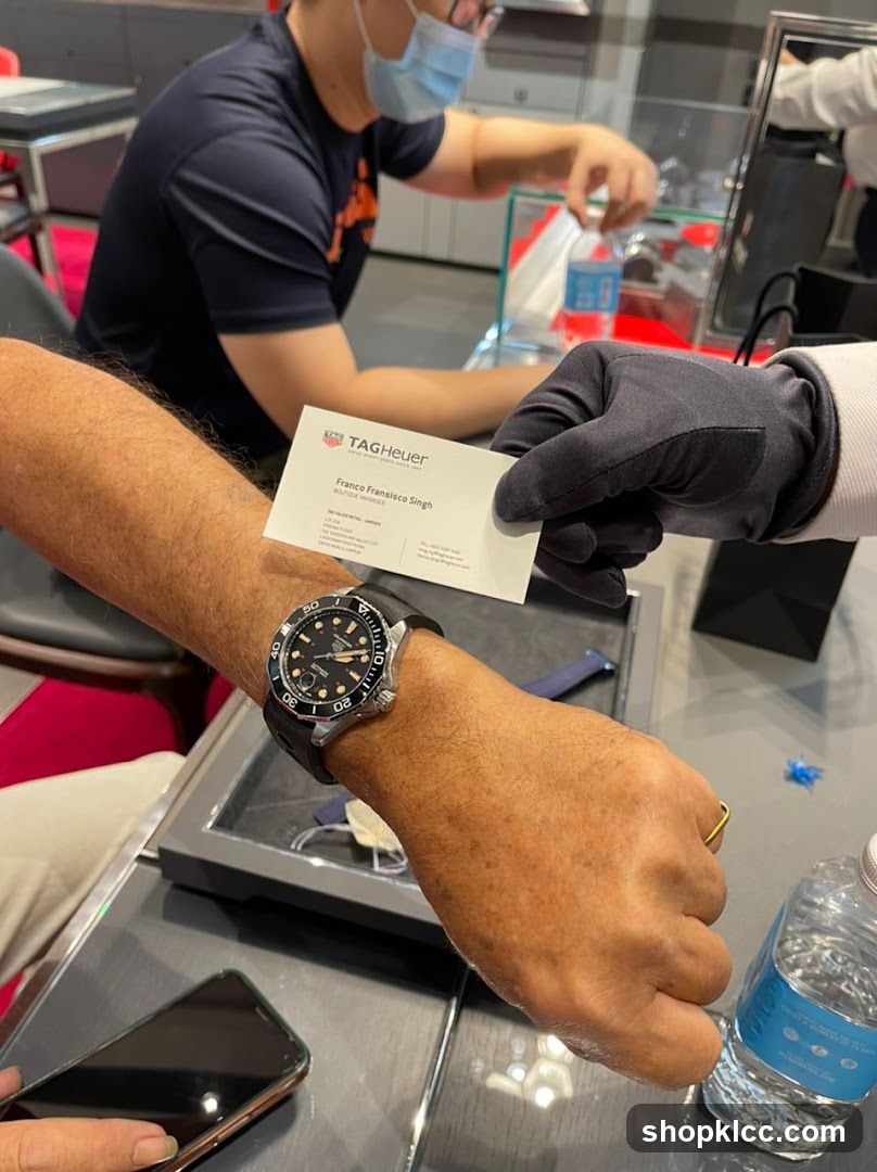 TAG Heuer Business Card Exchange