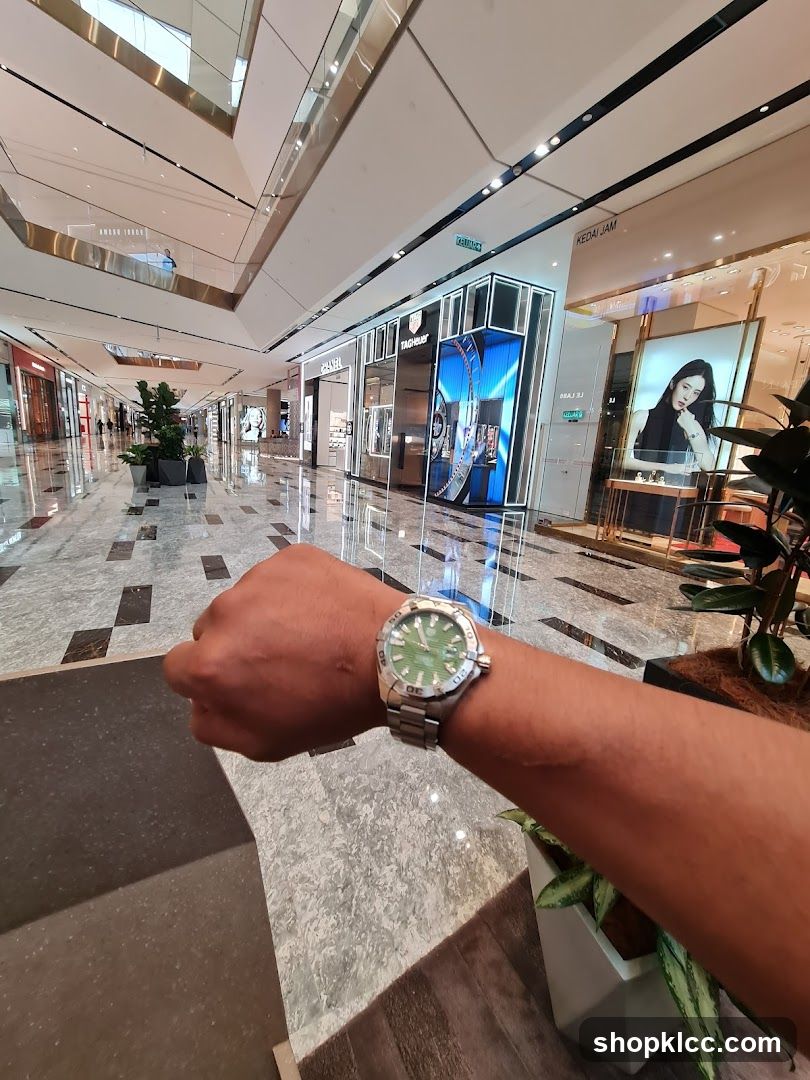 Mall Interior with Watch Display