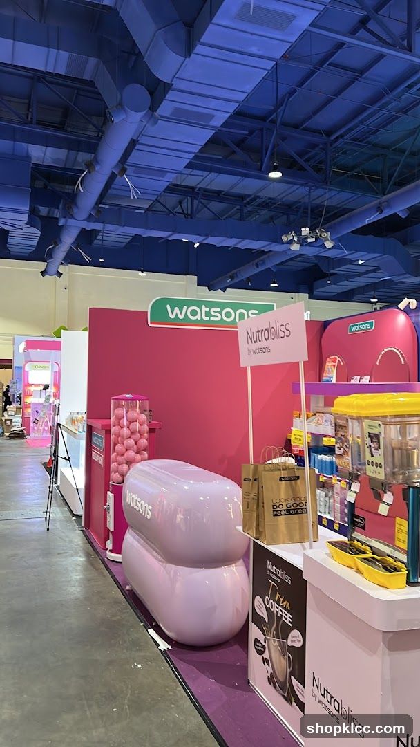 Watsons and Nutrabliss Booth